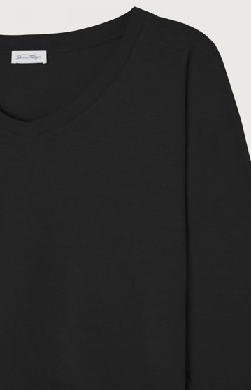 Aksun Long Sleeve Tee - Noir - The Collective Park City