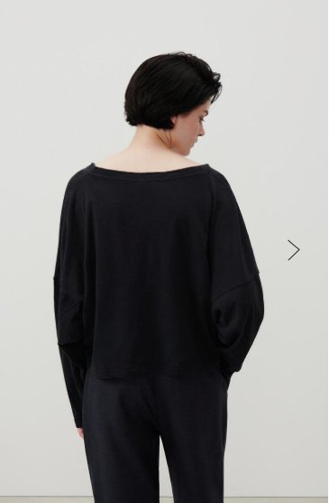 Aksun Long Sleeve Tee - Noir - The Collective Park City