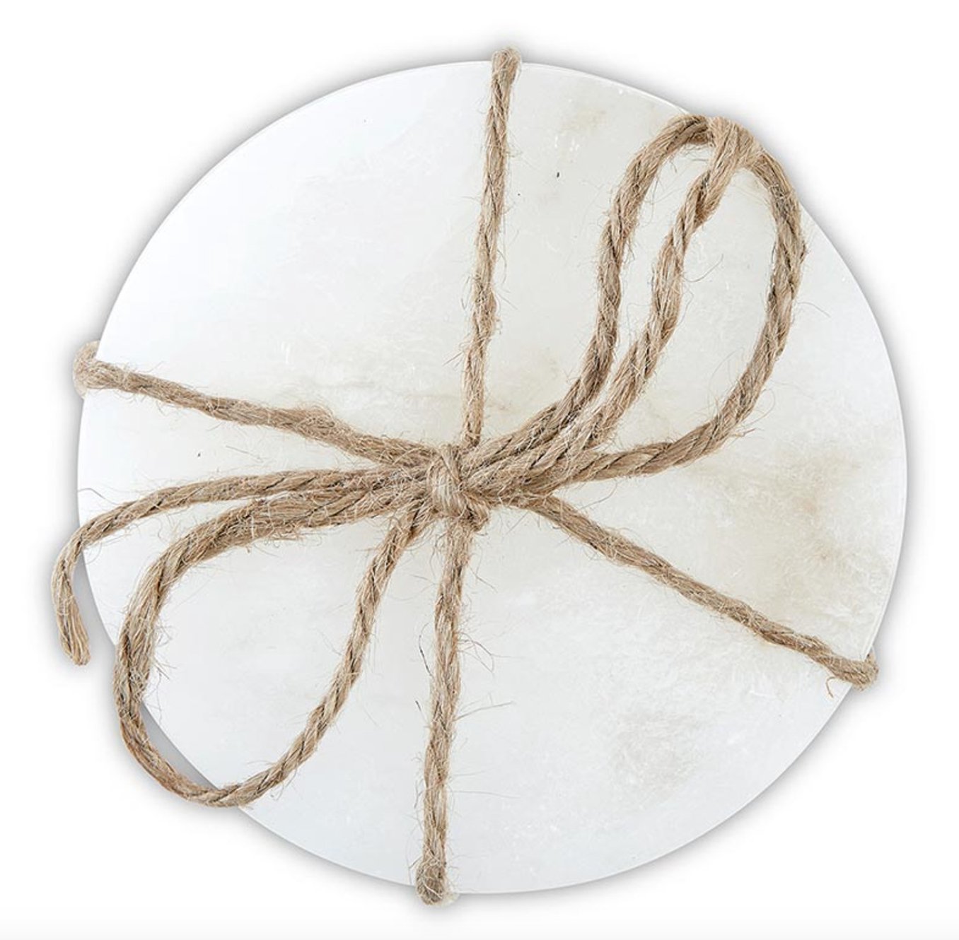 Alabaster Coasters - 4/set - The Collective Park City