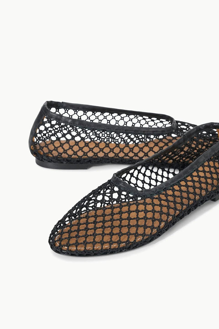 Alba Ballet Flat - Black Mesh - The Collective Park City