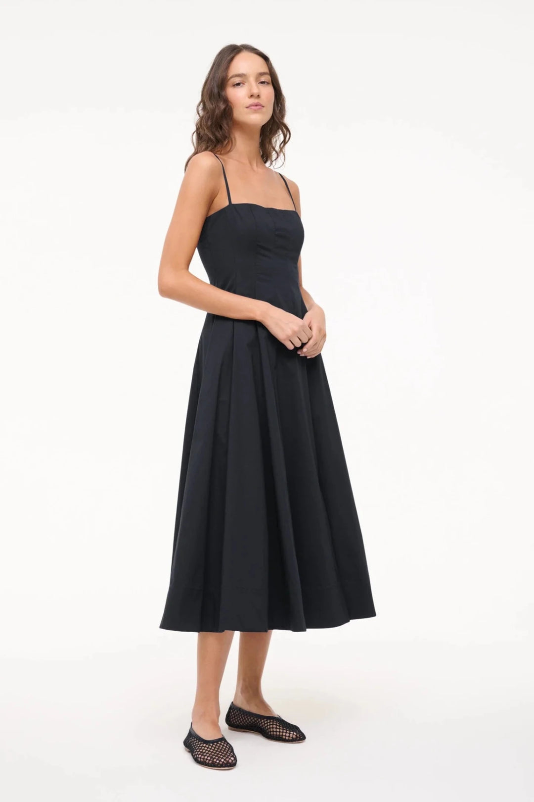 Alba Ballet Flat - Black Mesh - The Collective Park City