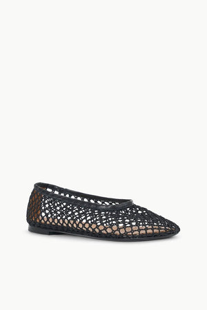 Alba Ballet Flat - Black Mesh - The Collective Park City