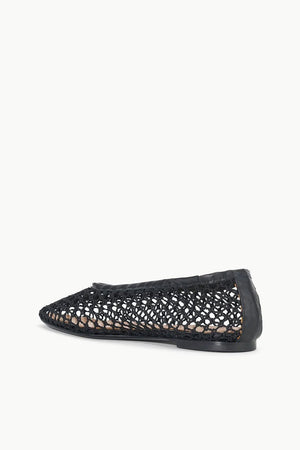 Alba Ballet Flat - Black Mesh - The Collective Park City