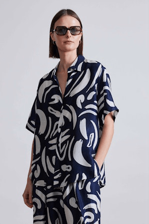Albers Button Down Top - The Collective Park City