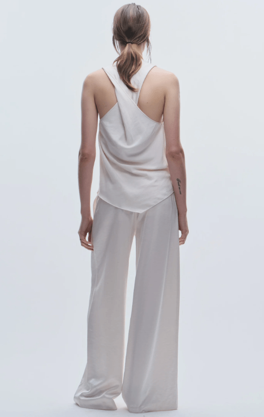 Alessia Twist Back Blouse - The Collective Park City