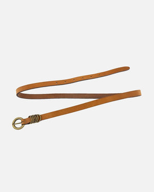 Alie | Skinny Leather Belt - The Collective Park City