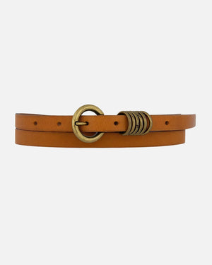 Alie | Skinny Leather Belt - The Collective Park City