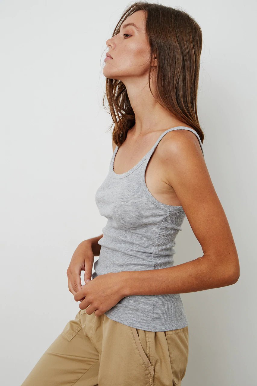 Aliza Cotton Tank Top - The Collective Park City