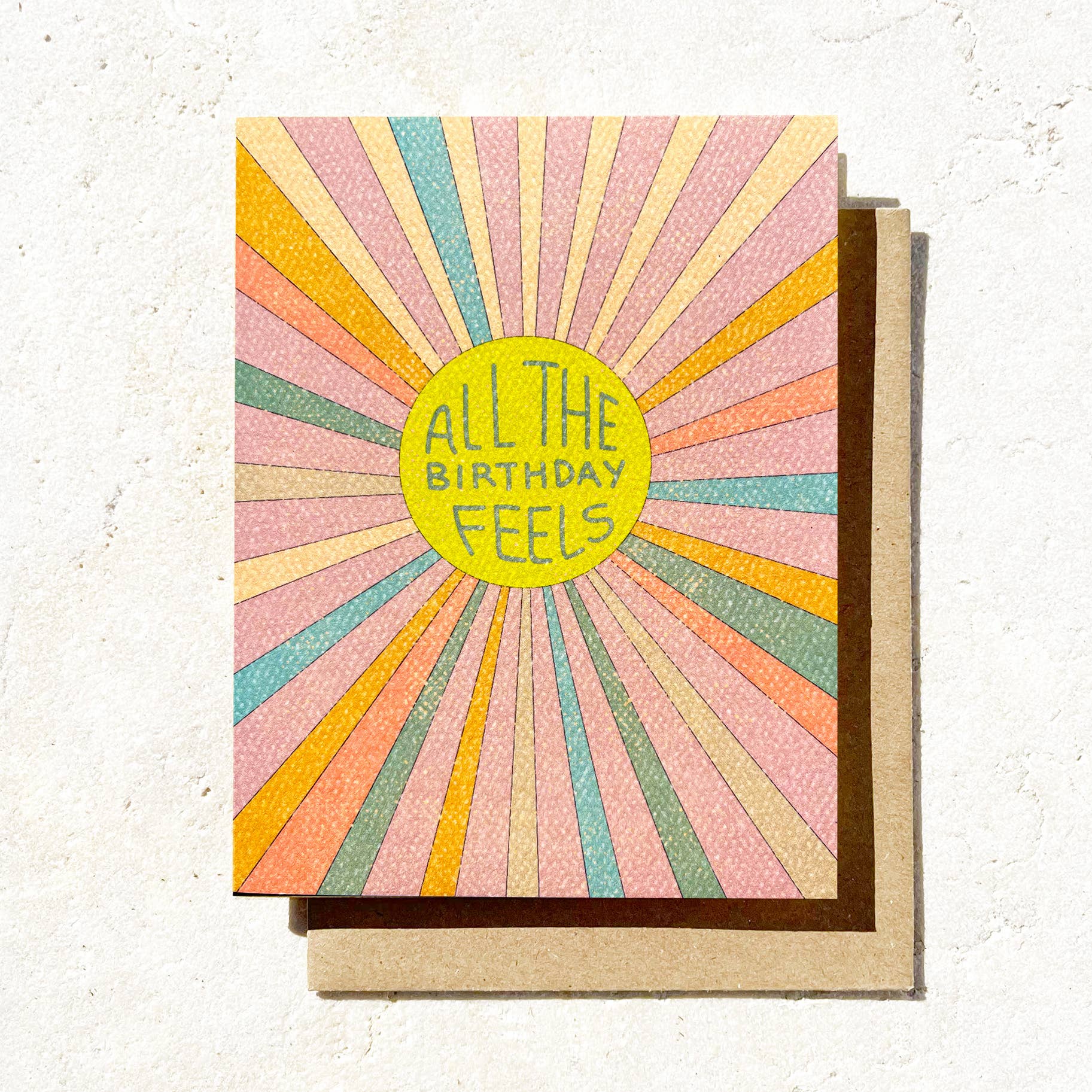 All The Birthday Feels Greeting Card - The Collective Park City