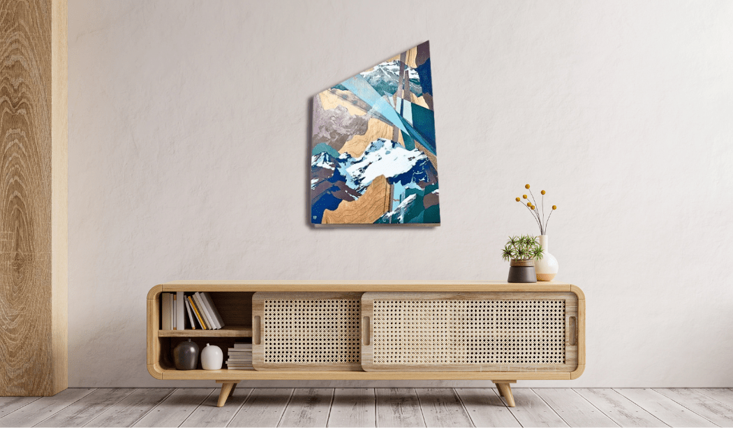 Alpine Lines Painting - The Collective Park City