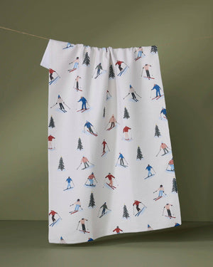 Alpine Run Tea Towel - The Collective Park City