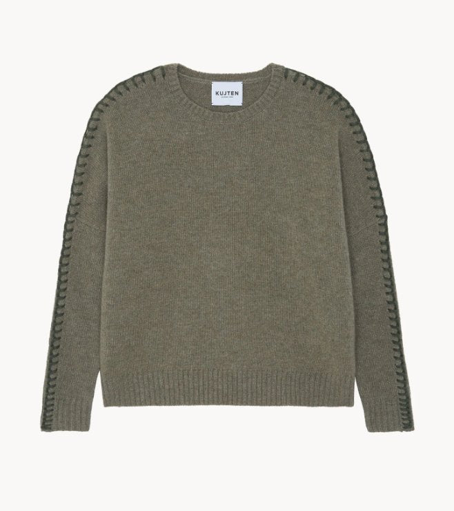 Amea - Stitched Sweater - The Collective Park City