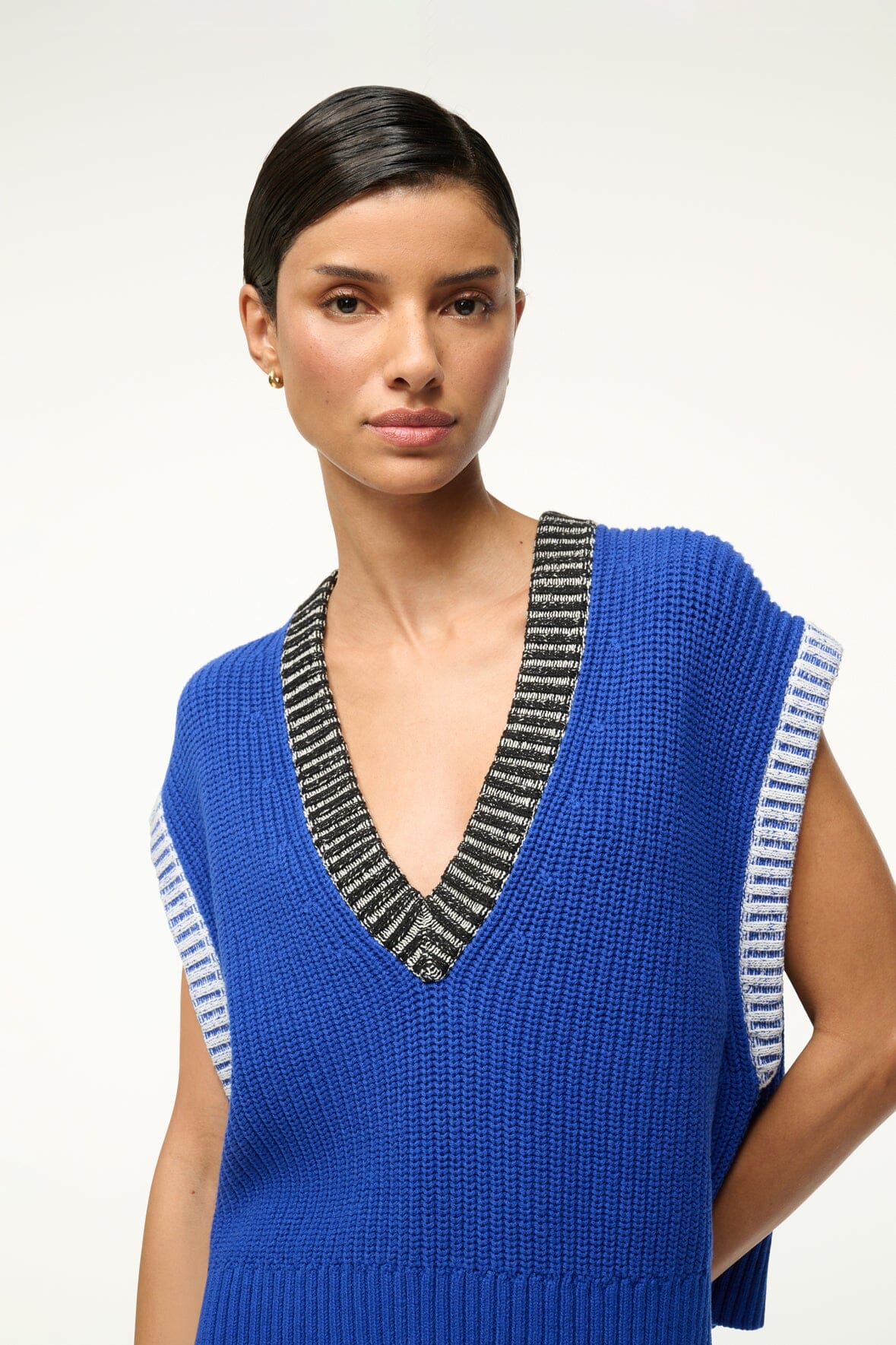 Americana Sweater Vest - The Collective Park City