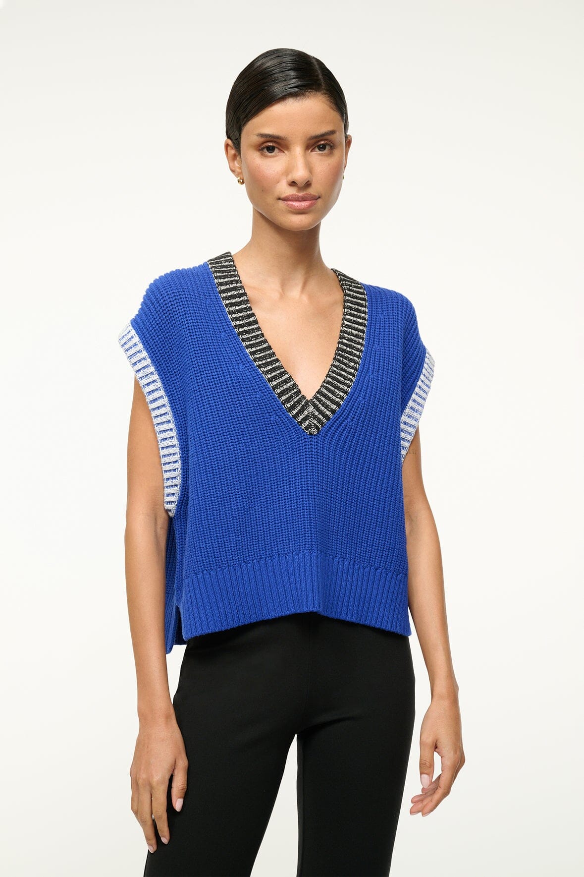 Americana Sweater Vest - The Collective Park City