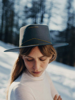 Anna Wool Felt Hat - The Collective Park City