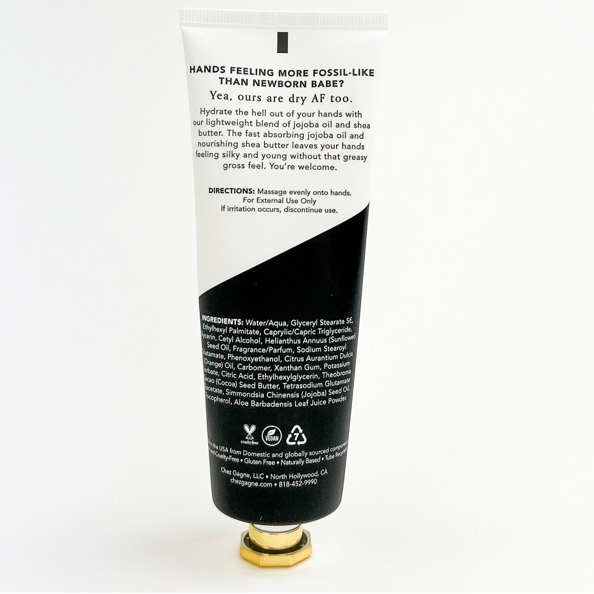 Anti - Granny Hands - Orange Vanilla - Clean + Vegan Hand Crème - 3.4oz - The Collective Park City