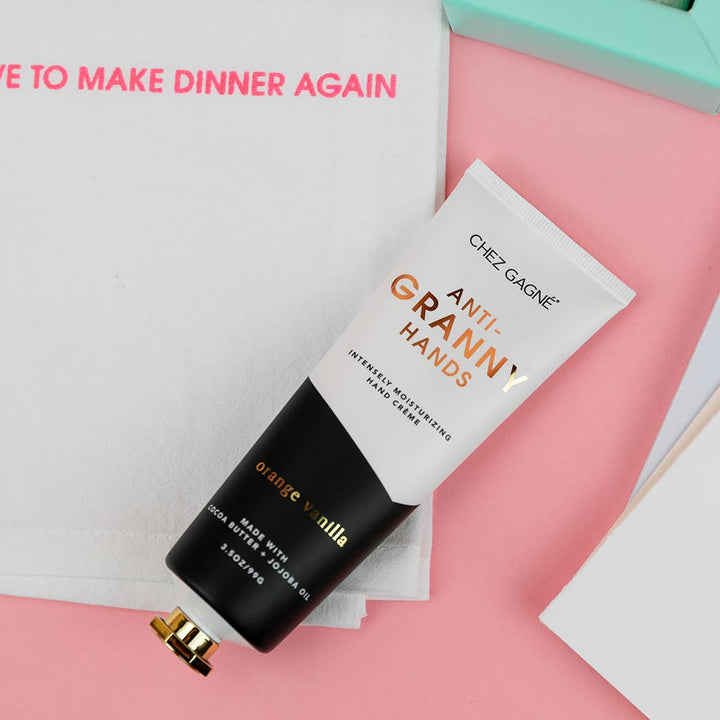 Anti - Granny Hands - Orange Vanilla - Clean + Vegan Hand Crème - 3.4oz - The Collective Park City