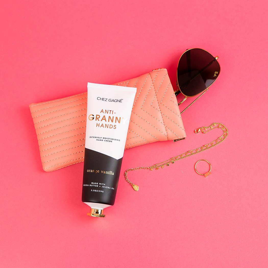 Anti - Granny Hands - Orange Vanilla - Clean + Vegan Hand Crème - 3.4oz - The Collective Park City