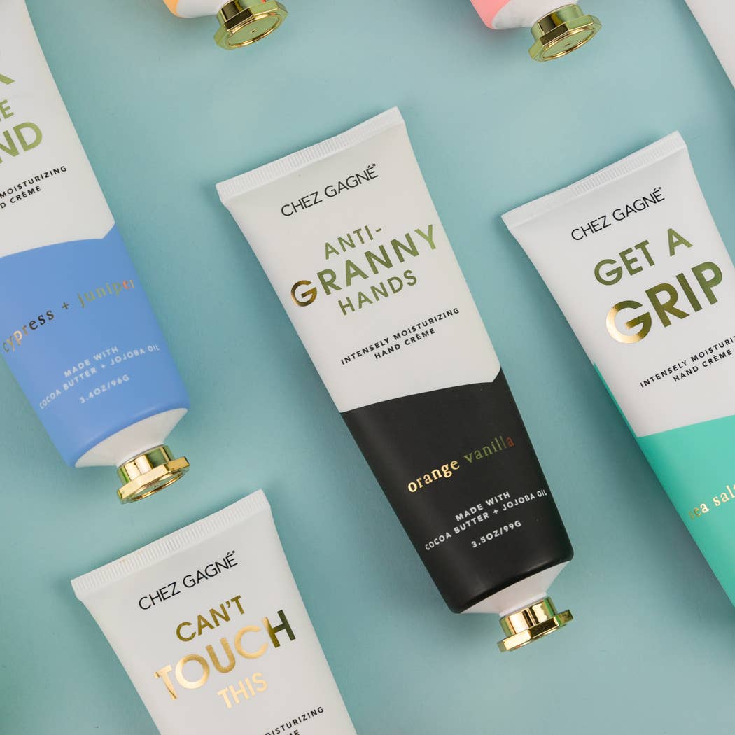 Anti - Granny Hands - Orange Vanilla - Clean + Vegan Hand Crème - 3.4oz - The Collective Park City