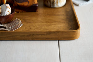 Arbor Mango Wood Broad Tray - The Collective Park City