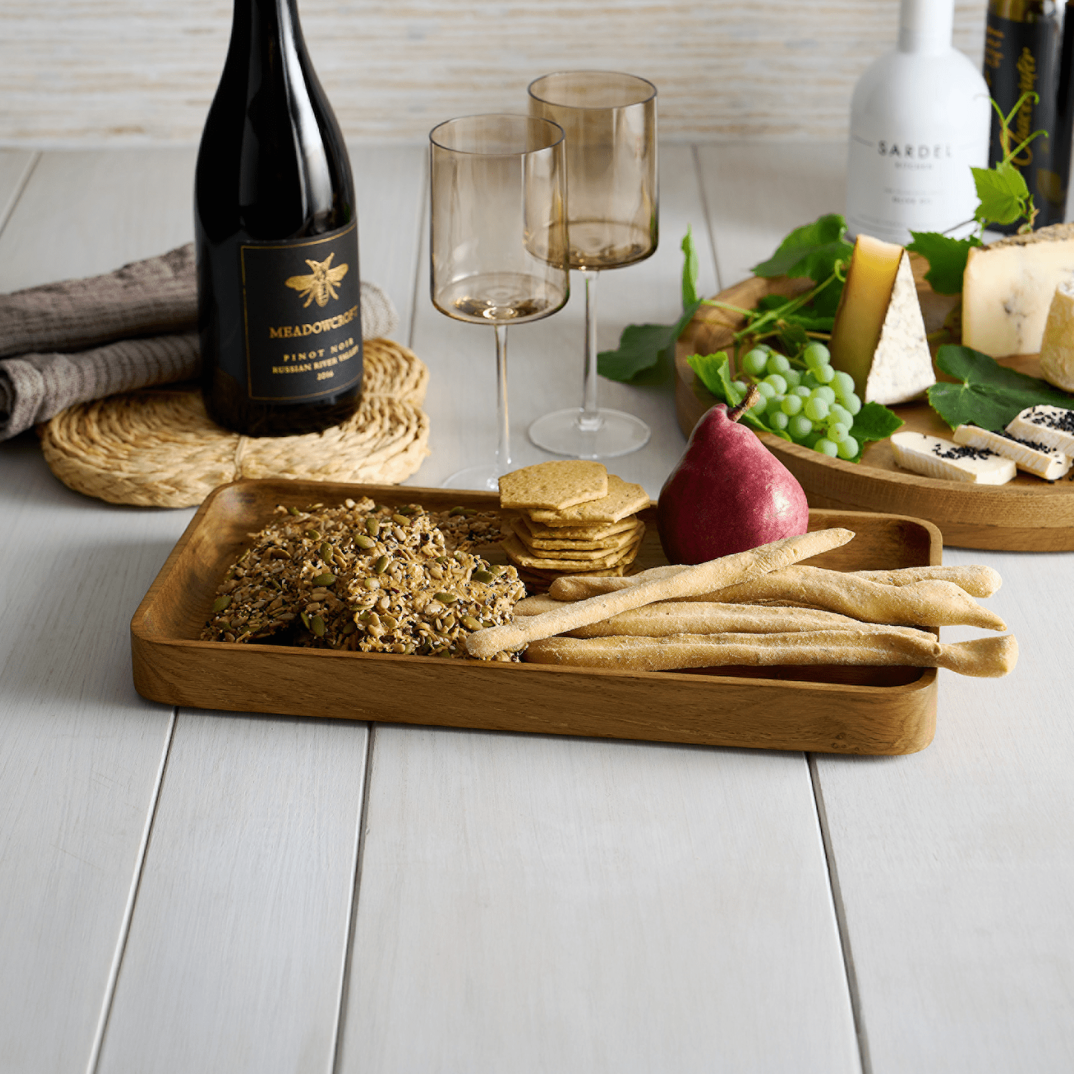 Arbor Mango Wood Narrow Tray - The Collective Park City