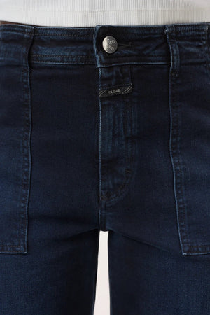 Aria Flared Jean - Blue/Black - The Collective Park City