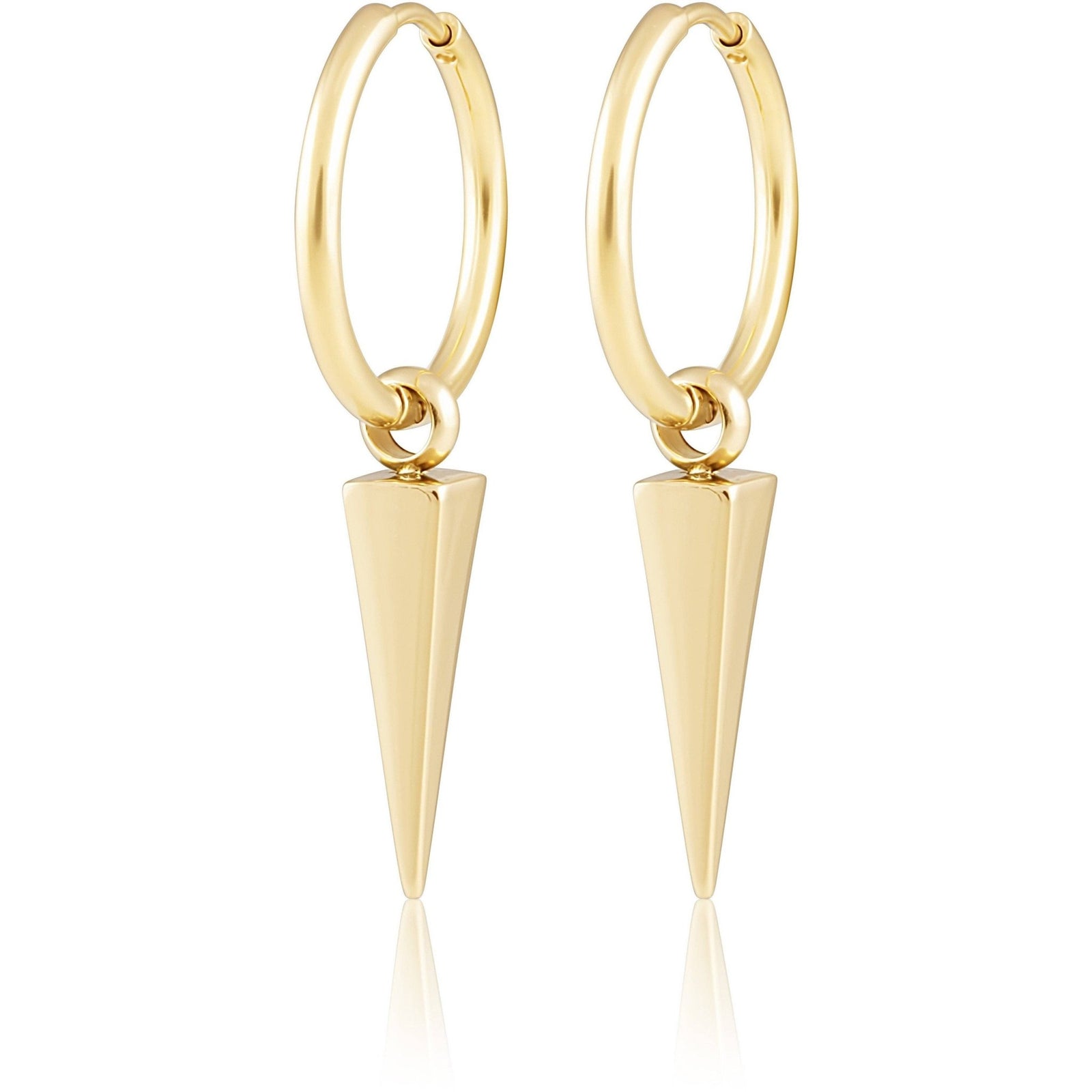 Aria Spike Hoop Earrings - The Collective Park City