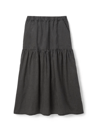 Arielle Poplin Stripe Skirt - The Collective Park City