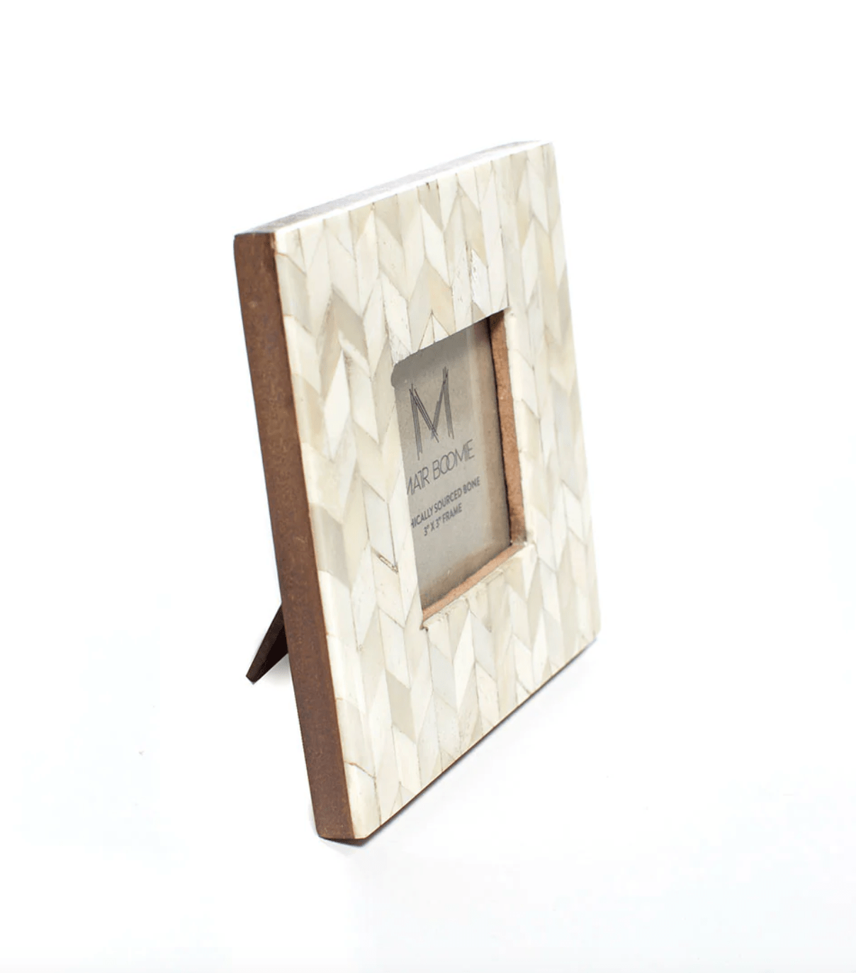 Artemis 3x3 Picture Frame - Handcrafted Bone - The Collective Park City