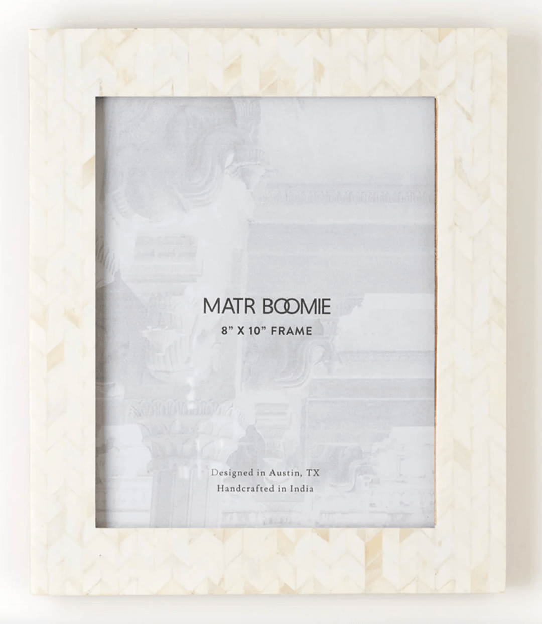 Artemis 8x10 Picture Frame - Carved Bone - The Collective Park City