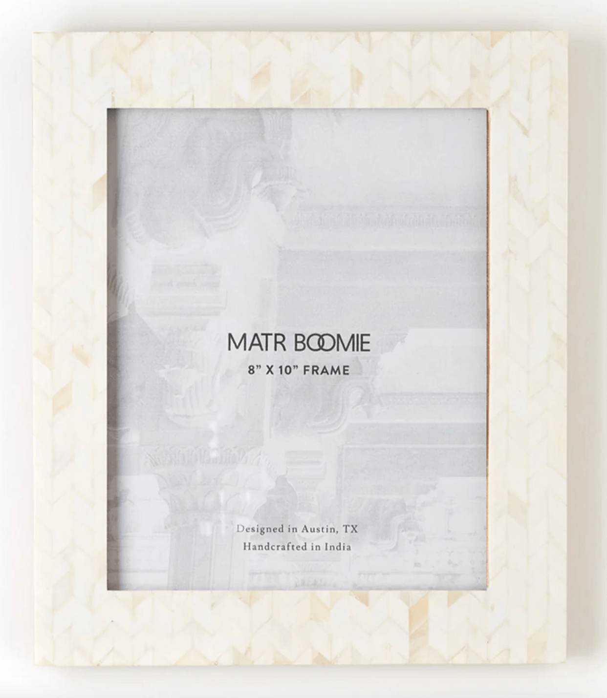 Artemis 8x10 Picture Frame - Carved Bone - The Collective Park City