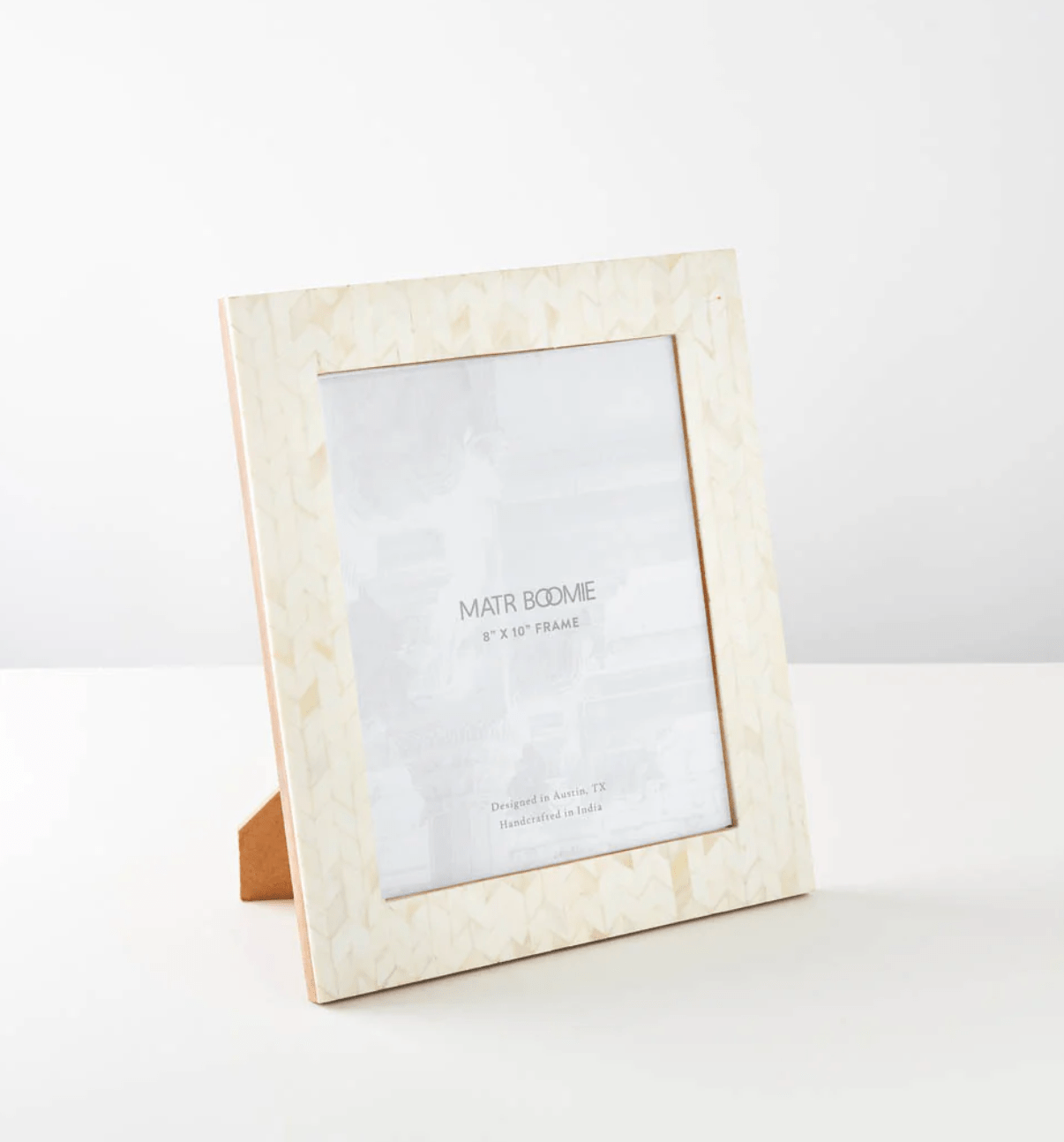 Artemis 8x10 Picture Frame - Carved Bone - The Collective Park City