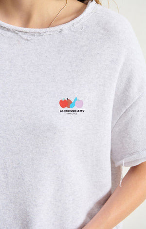 Atubay Fleece Tee - Arctic - The Collective Park City
