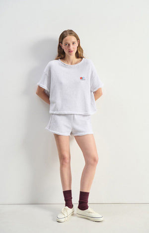 Atubay Fleece Tee - Arctic - The Collective Park City