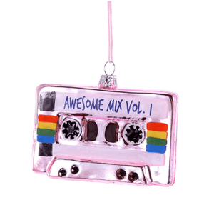 Awesome Mix Tape Ornament - Pink - The Collective Park City