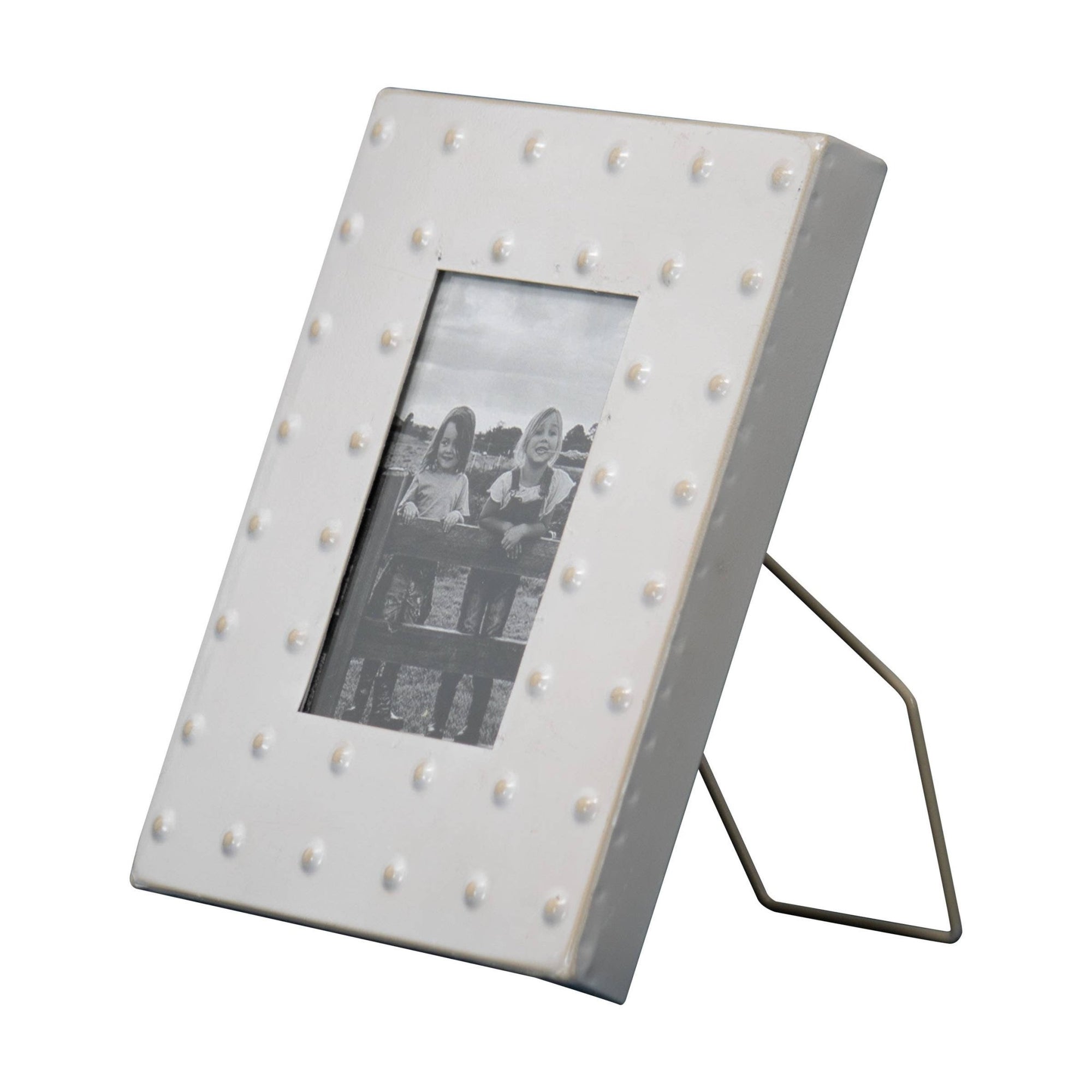 Axl Raised Dot Metal Photo Frame - 4x6 - The Collective Park City