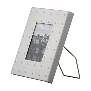Axl Raised Dot Metal Photo Frame - 4x6 - The Collective Park City