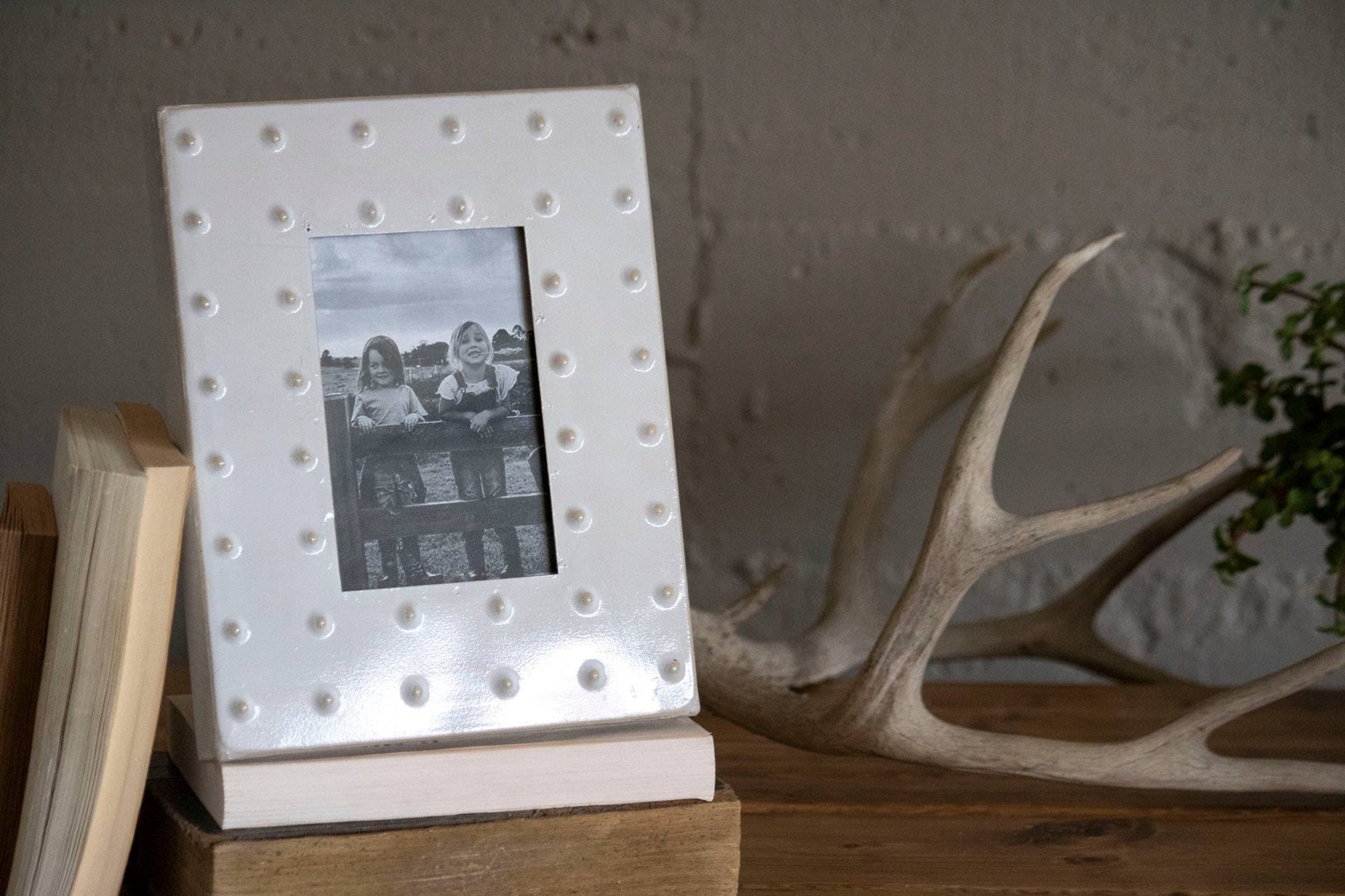 Axl Raised Dot Metal Photo Frame - 4x6 - The Collective Park City