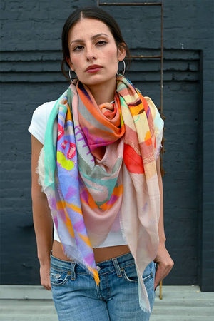 Glow Silk Scarf