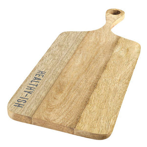 Face to Face Wood Charcuterie Board - Healthy-ish