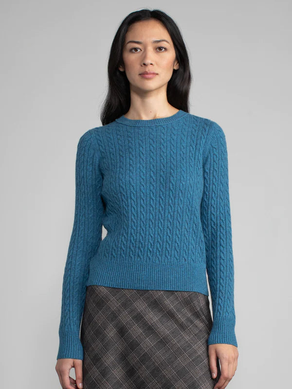 Baby Cable Knit Cashmere Sweater