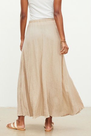 Bailey Linen Maxi Skirt - The Collective Park City