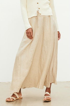 Bailey Linen Maxi Skirt - The Collective Park City