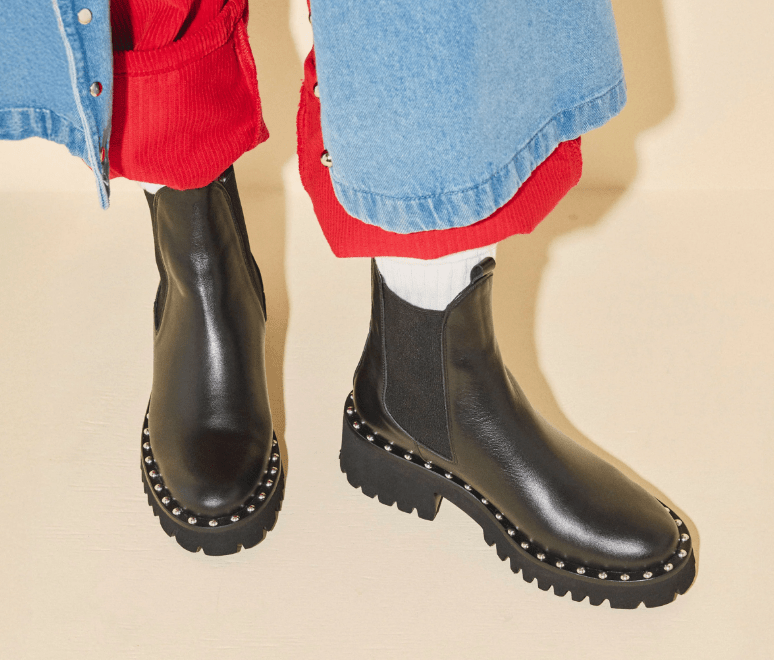 Bailey Studded Lug Boot - The Collective Park City