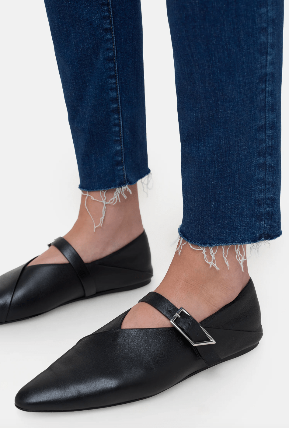 Baker Distressed Ankle Jean - The Collective Park City