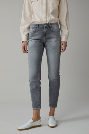 Baker Jeans in Dark Grey - The Collective Park City