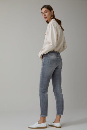 Baker Jeans in Dark Grey - The Collective Park City