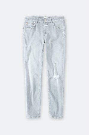 Baker Skinny Jean - Light Grey - The Collective Park City