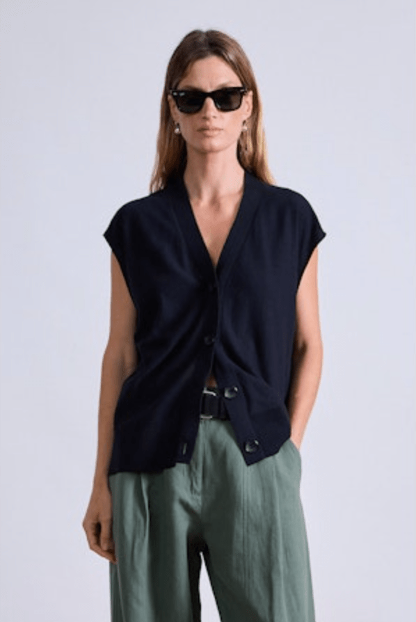Bardi Drippy Vest - Black - The Collective Park City
