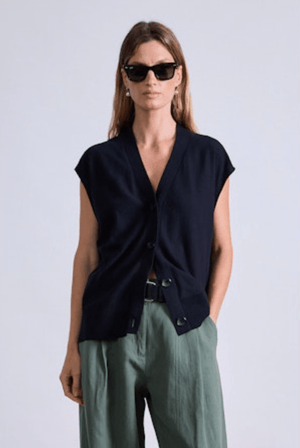 Bardi Drippy Vest - Black - The Collective Park City